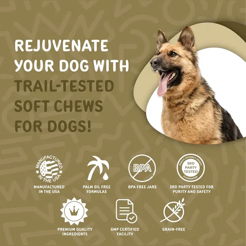 Miniatura 6 de waggedy Daily Essentials - Masticables suaves para adultos, multivitamínico para perros y partidario del sistema inmunológico, suplemento