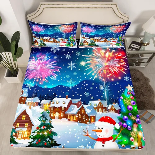 Miniatura 17 de Juego de sábanas ajustables de hurón para niños, bonitos juegos de ropa de cama de animales salvajes, lindo juego de ropa de cama de vida silvestre