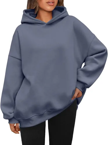 AUTOMET Sudaderas con capucha de gran tamaño para mujer, sudaderas de forro polar con capucha 2024, ropa de otoño, trajes de moda, suéter de invierno