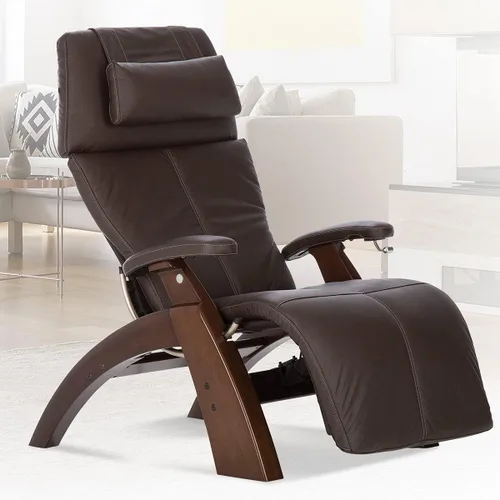 Miniatura 2 de Human Touch Perfect Chair PC-350 - Silla reclinable eléctrica de gravedad cero para adultos, piel de grano superior transpirable, soporte lumbar