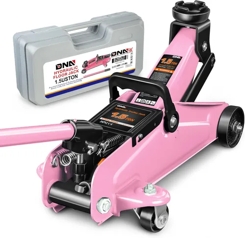 Miniatura 12 de DNA Motoring TOOLS-00234 Gato Hidráulico de Carretilla de Perfil Bajo para Servicio/Piso, Capacidad de 2 Toneladas (4000 libras), Rango de Elevación
