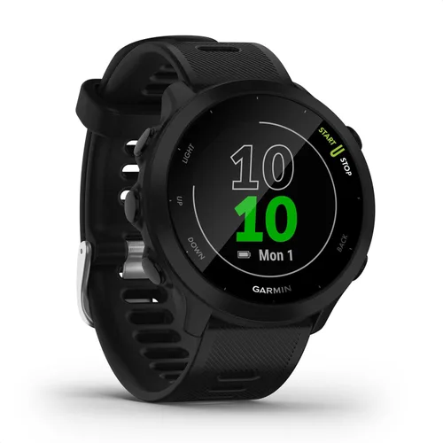 Garmin Forerunner 55 Reloj inteligente GPS para correr, color negro