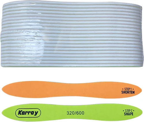 Miniatura 10 de Limas y bloques pulidores para uñas naturales, superficie lisa y pulida de gel, herramientas de manicura de 2 lados, 8 piezas, grano 600/4000