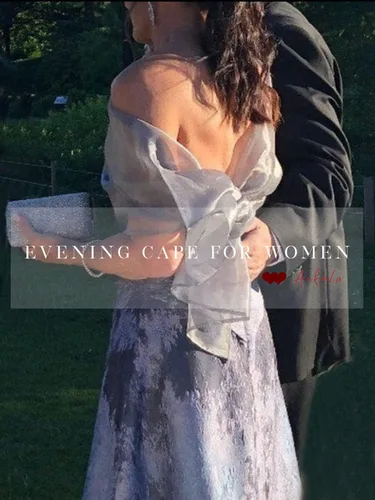 Miniatura 7 de Aukmla Chales y envolturas para mujer para vestido de noche, boda, fiesta, graduación, bufanda de los años 20, para mujeres y niñas
