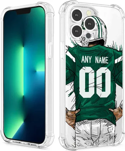 Miniatura 13 de Funda protectora personalizada con nombre y números para iPhone 15, 14, 13, 12, 11 Xs Max XR 8 7 6 Plus 11 Pro Mini, delgada, a prueba de golpes