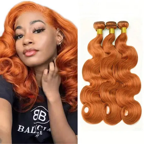 Miniatura 169 de Color 30 paquetes de cabello humano marrón onda del cuerpo paquetes 8 10 12 pulgadas brasileño virgen Remy extensiones de cabello humano doble trama