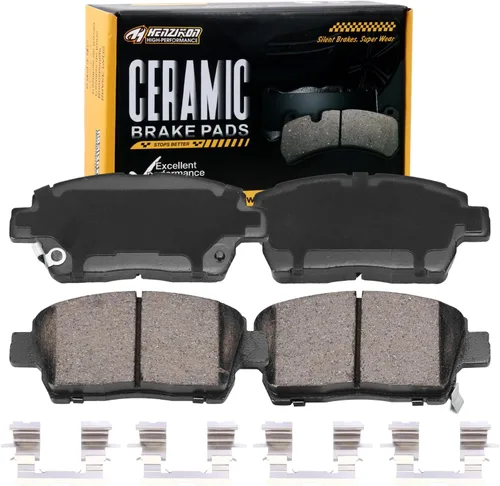 Miniatura 10 de Juego de pastillas de freno delanteras de cerámica compatible con Toyota Avalon 2008-2018, Toyota Camry 2007-2017, compatible con Lexus ES350