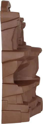 Miniatura 4 de TimMee Battle Mountain Scenery - Terreno marrón para exhibición y juego de figuras - Hecho en EE.UU
