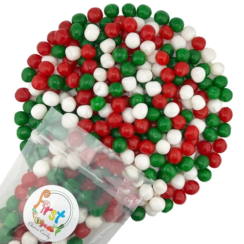 Miniatura 10 de Bolas de caramelo masticable con sabor a fruta ácida (frambuesa azul, 1 libra)