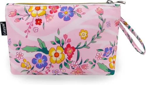 Miniatura 17 de Gloppie Bolsa de Maquillaje de Viaje Bolsas de Maquillaje para Mujeres Bolsa de Cosméticos Pequeña Bolsa de Maquillaje con Cremallera, S, Moda E