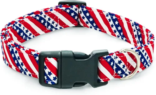 Miniatura 20 de Tunkoo Collar de perro de flores de margarita, bonito collar floral ajustable para perros machos y hembras con hebilla de plástico fuerte