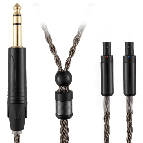 Miniatura 12 de Cable equilibrado de 0.098 pulgadas compatible con Sennheiser HD800s, HD800, HD820s, HD820, HD8XX, Dharma D1000 16 núcleos actualización de repuesto