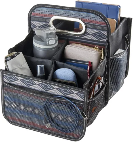 Miniatura 10 de High Road Organizador de coche con portavasos – Organizador de asiento delantero para conductores o organizador de asiento trasero para niños