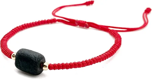 Miniatura 3 de Red String Protection Bracelet for Women Against Evil Eye Genuine Jet Stone Azabache Contra el Mal de Ojo