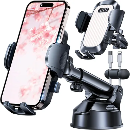 Miniatura 14 de 2026 Ultimate Best【Verdadero grado militar y certificación de seguridad】Soporte para teléfono de coche HTU【5 en 1 mejorado y más de 100 libras