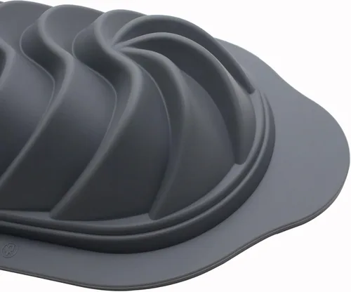 Miniatura 3 de Anillo de acero de grado alimenticio Bandeja de pastel de silicona para tostadas, moldes para hornear pan, molde rectangular para tartas, rosca