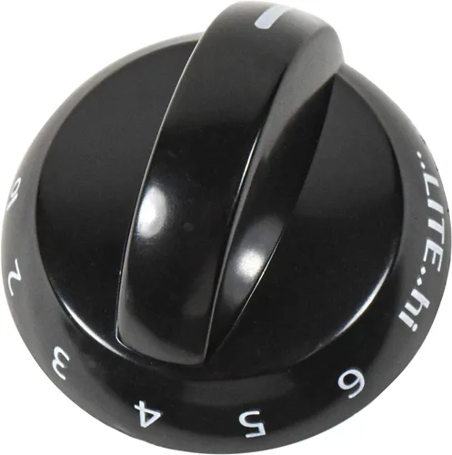 HQRP Perilla de válvula de estufa de gas para quemador superior compatible con Frigidaire, Crosley, Tappan 316220009, 1379610, AP4322122, PS1991531,