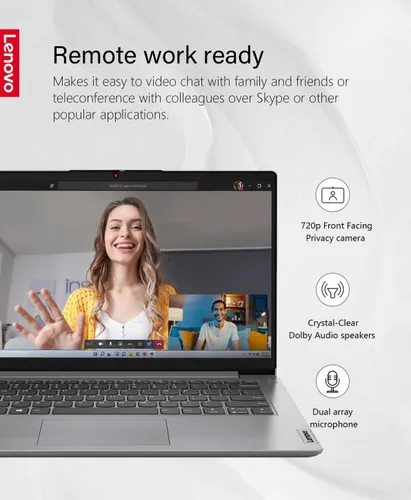 Miniatura 5 de Lenovo IdeaPad 1 14 - Computadora portátil, pantalla HD de 14.0 pulgadas (1366 x 768), Intel Celeron N4020, 4 GB de RAM, 256 GB de almacenamiento