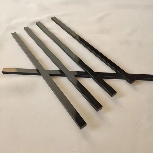 Miniatura 9 de 15 piezas de borde de mármol negro, revestimiento de mármol de 12 pulgadas pulido a ambos lados para baño, salpicadero, cocina, ducha de azulejos