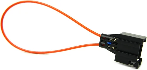 Adaptador para radio y audio macho y hembra, desvío de bucle de fibra óptica RKX Most para Mercedes, BMW, Audi y Porsche