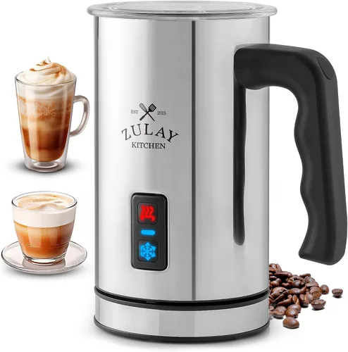Miniatura 51 de Varita de espumador de leche mini y potente – Potente espumador de café de mano, mezclador de bebidas operado con batería – Tamaño de bolsillo Azul