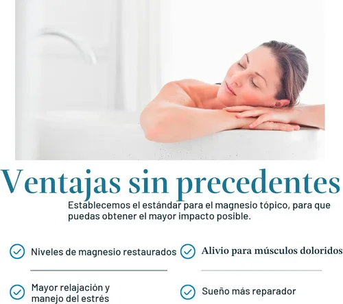 Miniatura 4 de Ancient Minerals copos de baño de magnesio, bolsa de un solo uso.