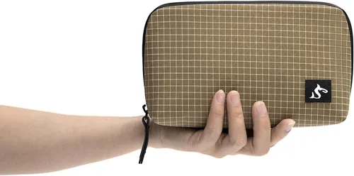 Miniatura 14 de simtoper Estuche organizador electrónico de viaje, bolsa impermeable para cables, cargador, disco duro, banco de energía, pequeño almacenamiento Gris