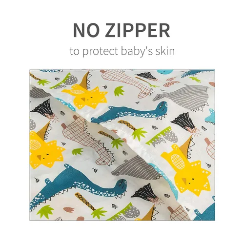 Miniatura 3 de ALVA BABY - Juego de 2 fundas de almohada de algodón orgánico para niños pequeños, para niños de 13 x 18 pulgadas o 12 x 20 pulgadas, para niñas