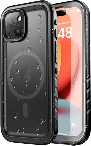 Miniatura 54 de SPORTLINK Funda para iPhone 15 Pro Max, IP68 resistente al agua, protección militar, cuerpo completo, resistente, a prueba de golpes, sellado 360, a