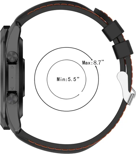 Miniatura 2 de FitTurn Paquete de 3 correas de silicona de liberación rápida de 0.866 in compatibles con Fossil Gen 5 Julianna, Q Wander/Fundador/Marshal/Gen 4