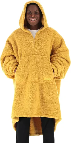 Miniatura 13 de THE COMFY Teddy Bear From Shark Tank Patented Zipper Oversized Sherpa Wearable Blanket Hoodie Gift for Women & Men