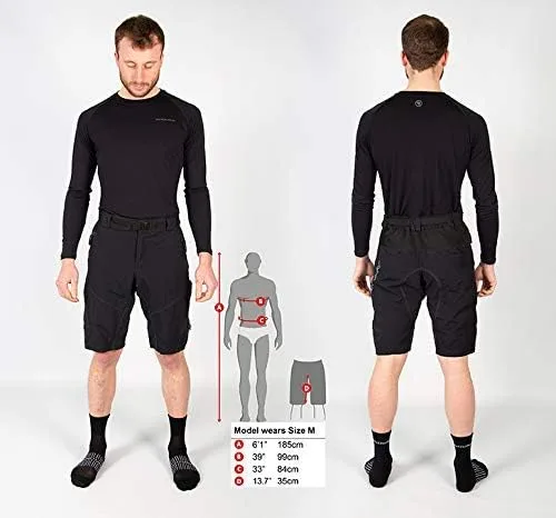 Miniatura 5 de Endura Men's Hummvee Mountain Bike Baggy Cycling Short with Removable Liner