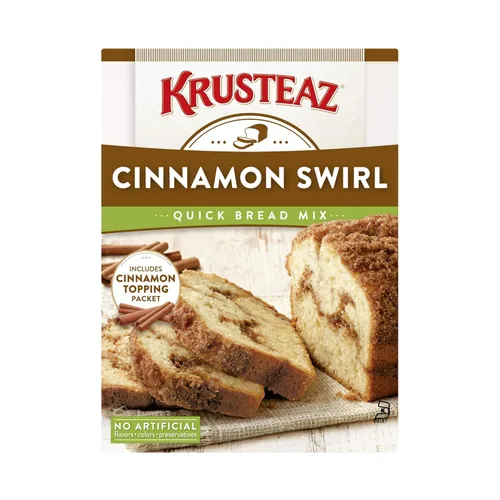 Miniatura 10 de Krusteaz Paquete Variado, Mezcla de Muffin con Remolino de Canela y Migas (21 oz), Mezcla de Muffin de Arándano Rojo y Naranja (18.6 oz), Mezcla