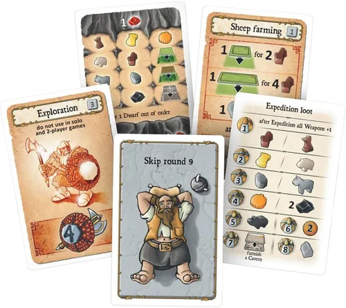 Miniatura 5 de Lookout Caverna The Cave Farmers Frantic Fiends - Expansión del juego de mesa Juego de estrategia de agricultura cooperativa para adultos y niños