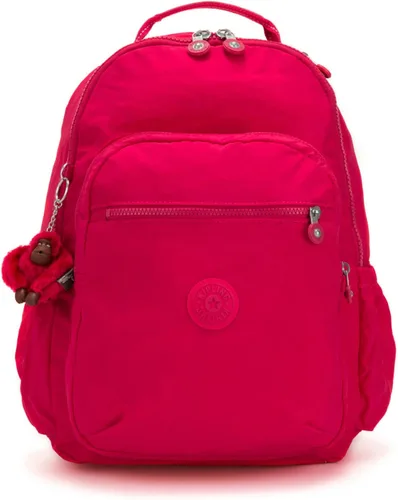 Miniatura 59 de Kipling Mochila para portátil Seoul de 15 pulgadas para mujer, duradera, espaciosa, con correas acolchadas para el hombro, funda protectora
