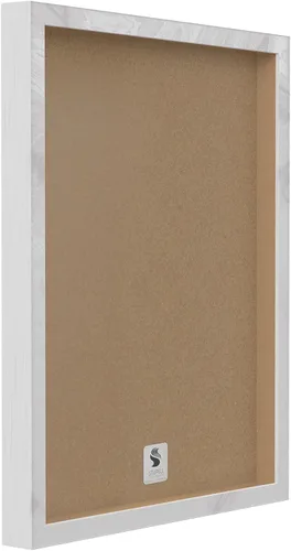 Miniatura 5 de Stupell Industries Planta suculenta en maceta suave para interiores, diseñada por Jennifer Paxton Parker, arte de pared con marco blanco, 16 x 20