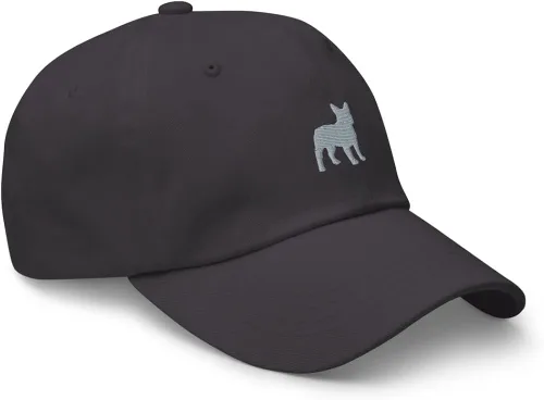 Miniatura 2 de Sombrero de bulldog francés, sombrero de béisbol bordado, sombrero de mamá de bulldog francés, sombrero de papá de bulldog francés, regalos