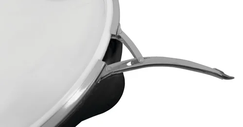 Miniatura 3 de Eagle Tambor de plástico de 55 galones con tapa, cerradura de palanca de metal, 39.1"x23.8" pulgadas, tambor de cabeza abierta para paquete de Negro