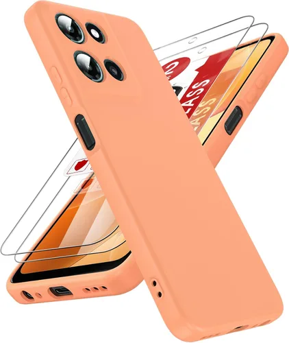 Miniatura 170 de LeYi Funda para Motorola Moto G Play 4G 2024: Funda para Moto G Play 4G 2024 con funda delgada y antiarañazos, silicona líquida a prueba de golpes
