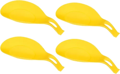 Miniatura 11 de uxcell Soporte de cuchara de silicona, 7.68 x 3.74 pulgadas, resistente al calor, soporte para utensilios de cocina, espátula, soporte para cucharón