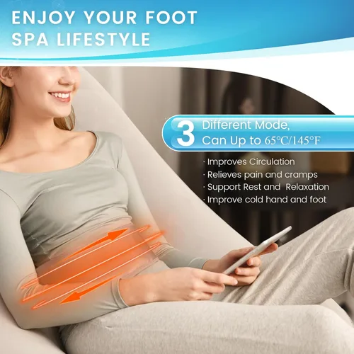 Miniatura 3 de Máquina de desintoxicación de baño de pies iónico, limpieza iónica profesional de doble desintoxicación iónica para baño de pies, spa con iones