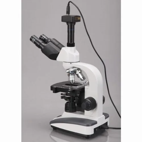 Miniatura 3 de AmScope Microscopio LED compuesto biológico T360B-M 40X-2000X + cámara digital de 1.3MP