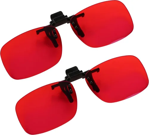 Miniatura 26 de VisionGlobal 1 par de lentes de bloqueo de luz azul/paquete de 2 lentes rojos para dormir o 2 lentes de juego para mujeres/hombres