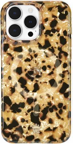Miniatura 97 de VELVET CAVIAR Funda para iPhone 15 Pro, compatible con MagSafe, probada en caídas de 10 pies, estampado de leopardo y amatista púrpura