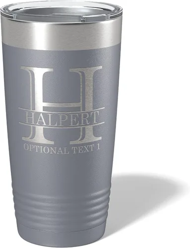 Miniatura 36 de Vaso personalizado de acero inoxidable aislado con tapa de 30 onzas (17 colores) con recubrimiento en polvo, grabado personalizado, idea de regalo