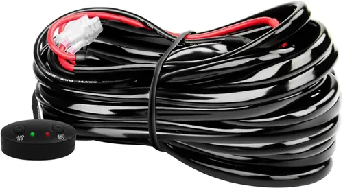 Miniatura 17 de SKYWORLD Kit de arnés de cableado de 1 cable de 10 pies para barra de luz de trabajo LED, interruptor de encendido/apagado de 14 V, kit de arnés