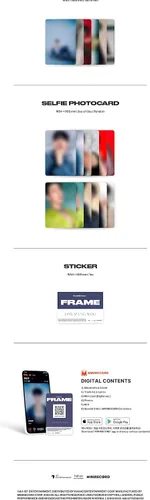 Miniatura 9 de VICTON Han Seungwoo FRAME 3er Mini álbum Contenido+POB+Tarjeta Fotos+Pegatina+Seguimiento Sellado SEUNG WOO (Versión Plataforma)