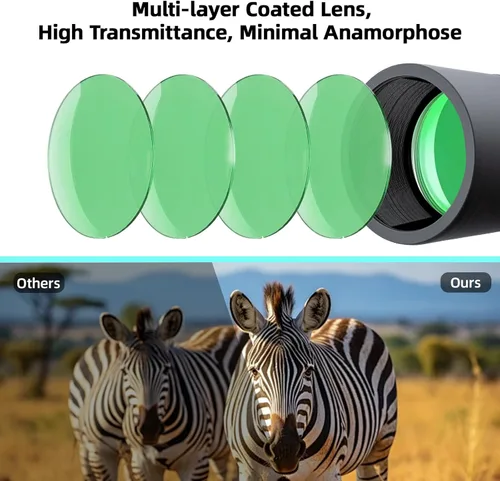 Miniatura 5 de Prismáticos de 30-260 x 80 para adultos de alta potencia, binoculares con trípode y correas para observar estrellas, observación de aves, viajes