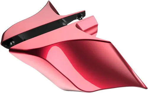 Miniatura 19 de Advanblack Barracuda - Cubiertas laterales estiradas plateadas (brillantes), paneles extendidos para Harley Touring Street Glide Road Glide Electra