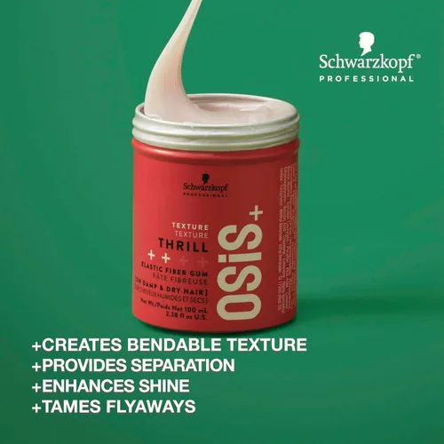 Miniatura 2 de OSiS+ Thrill Fibre Gum - Medium Hold Flexible Style Control with Natural Shine